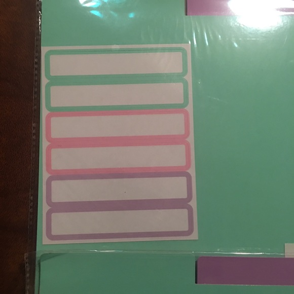 NWT 10 count Fri-Nally tab dividers - Picture 5 of 5